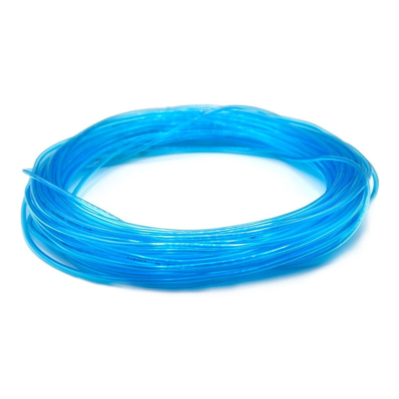 Manguera/tubing Para Aire 4mm Azul Traslúcido 25mts