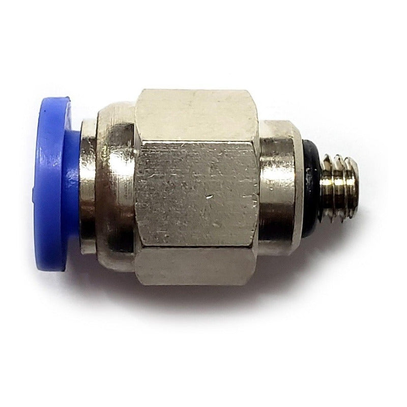 10 Pz De Conector/racor Rápido Neumático Recto M5 X 5mm