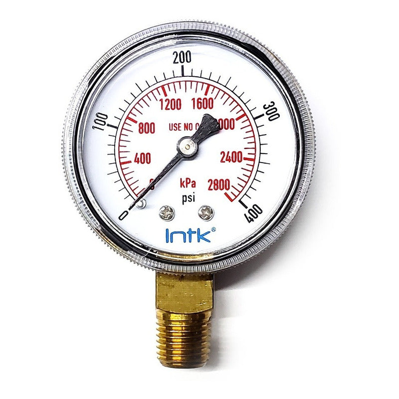 Manómetro Oxígeno Industrial/oxicorte 400 Psi / 2800 Kpa