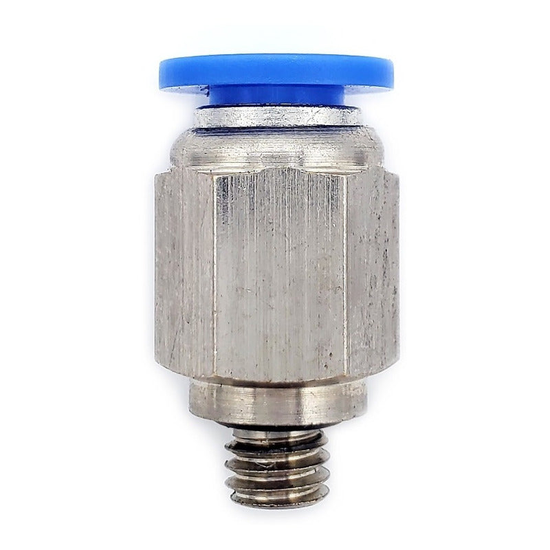 10 Pz De Conector/racor Rápido Neumático Recto M6 X 6mm