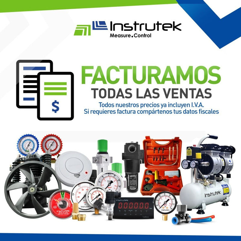 Manómetro Totalmente Inox Alta Presión 4 PLG, 1000 Psi