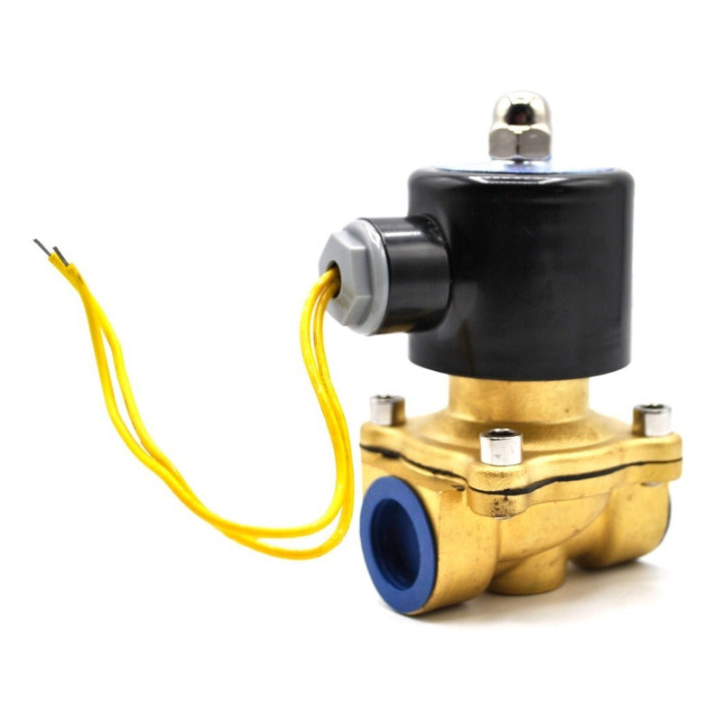 Válvula Solenoide Conexion De 34 24v (agua, Aire, Gas)