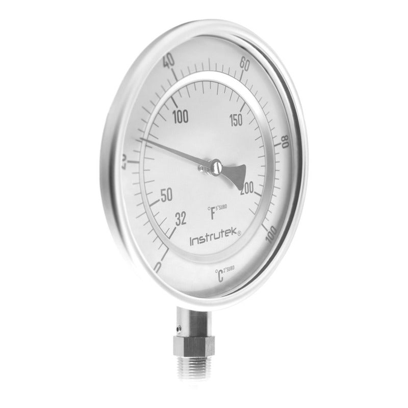 Oven Thermometer 6 PLG ​​0 A 100°c Stem 9 Thread 1/2 Npt