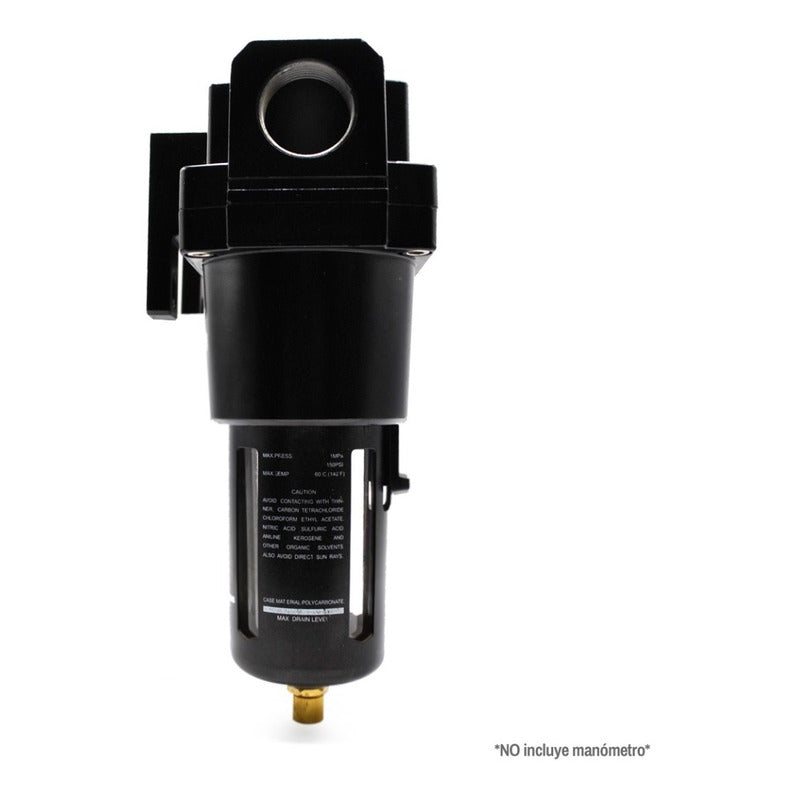 Filtro-regulador-lubricador 1 PLG P/ Compresor Sin Manómetro