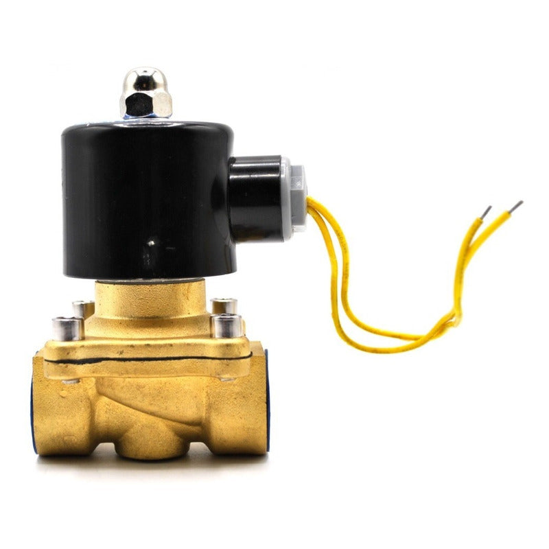 Válvula Solenoide Conexion De 34 24v (agua, Aire, Gas)