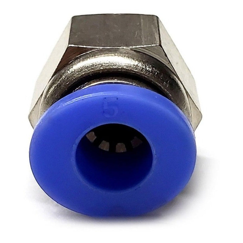 10 Pz De Conector/racor Rápido Neumático Recto M5 X 5mm