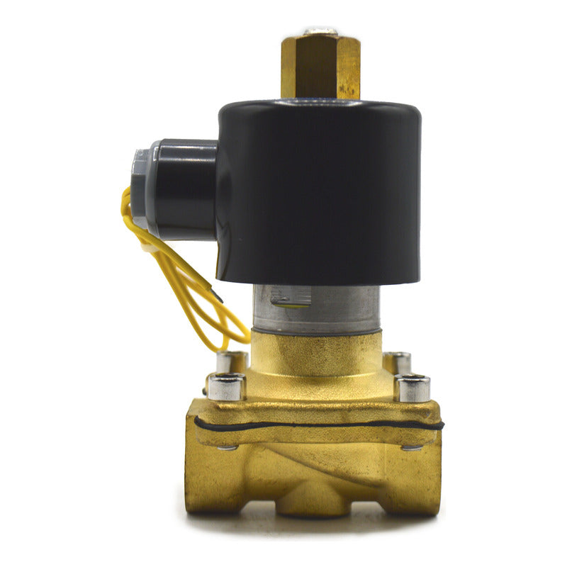 Válvula Solenoide Abierta Conexión De 1/2 110v (agua, Aire,)