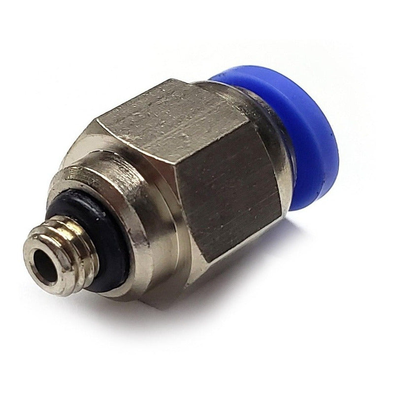 10 Pz De Conector/racor Rápido Neumático Recto M5 X 5mm