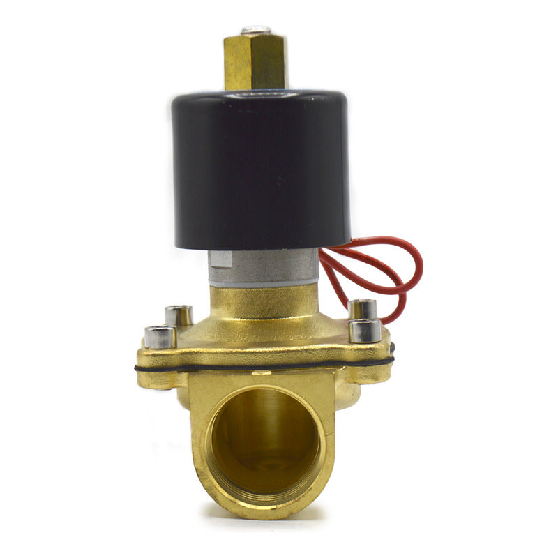 Válvula Solenoide Abierta Conexión De 1pLG 110v (agua, Aire)