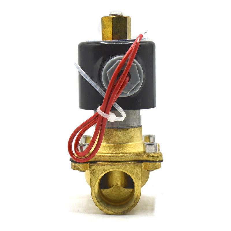 Válvula Solenoide Abierta Conexión De 3/4 220v (agua, Aire,)