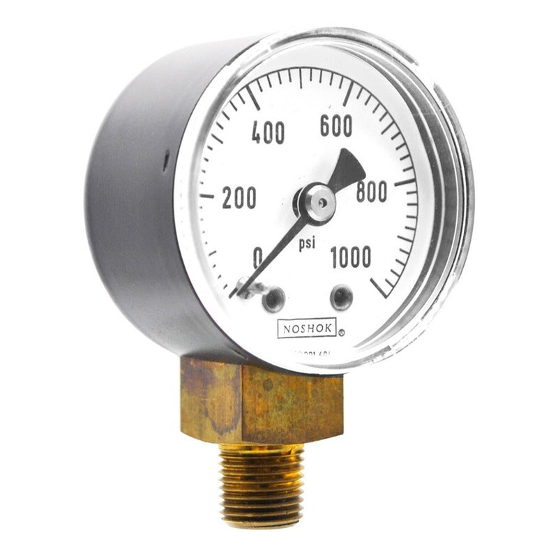 Noshok Abs Pressure Gauge for Food Processes, 1000 Psi