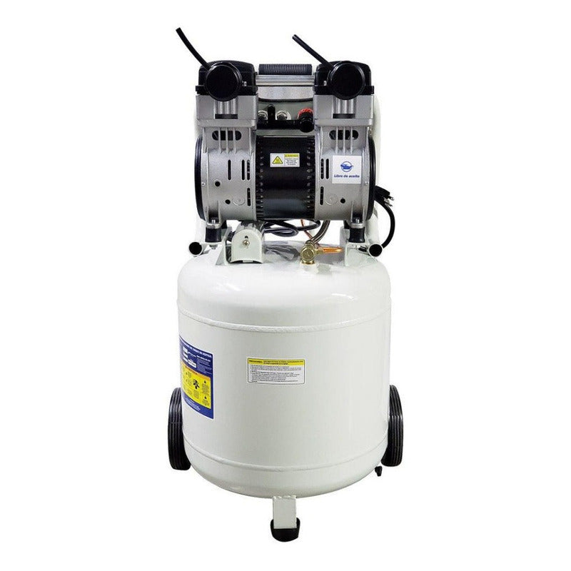 Compresor Dental Libre De Aceite 2 Hp Tanque 50 Lts