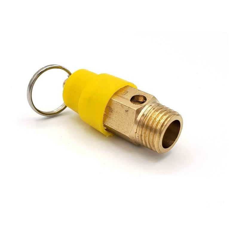 Válvula De Seguridad Para Compresor De 1/4  Npt A 120 Psi