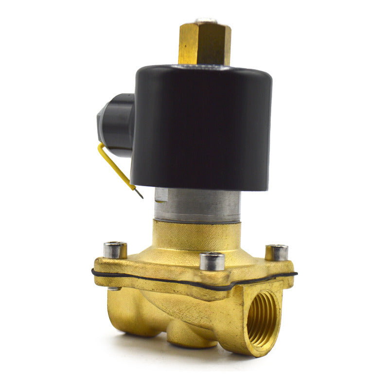 Válvula Solenoide Abierta Conexión De 1/2 110v (agua, Aire,)