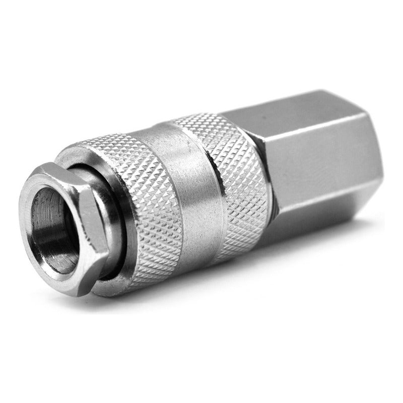 Cople Rapido Hembra De 1/4 Npt 5 Pz