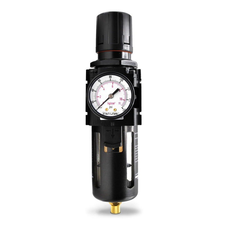 Filter - Air Regulator 3/4 P/ Compressor With Pressure Gauge