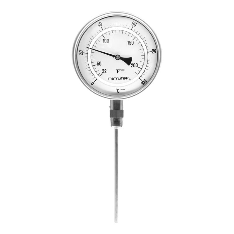 Oven Thermometer 6 PLG ​​0 A 100°c Stem 9 Thread 1/2 Npt