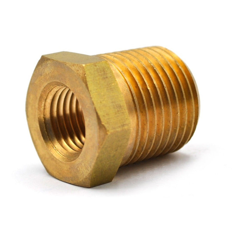 Bushing De Latón 1/4  Npt Hembra A 1/2  Npt Macho 5 Pz