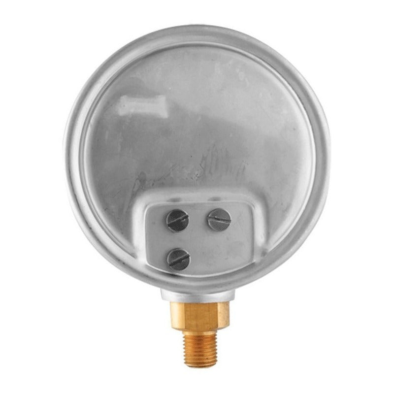 Manómetro Inox Glicerina 4 PLG, 60 Psi (aire, Agua)