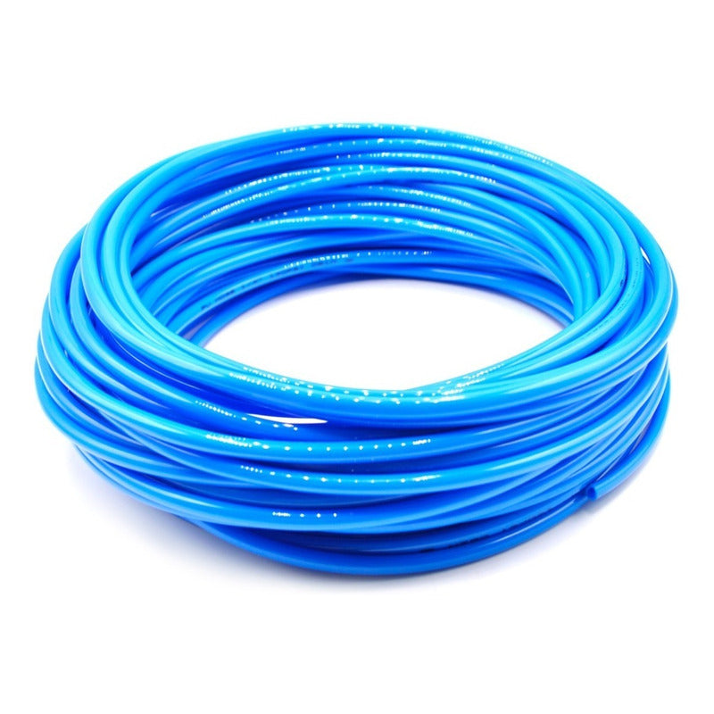 Manguera Para Aire (tubing) De Poliuretano Azul 8mm 100 Mts