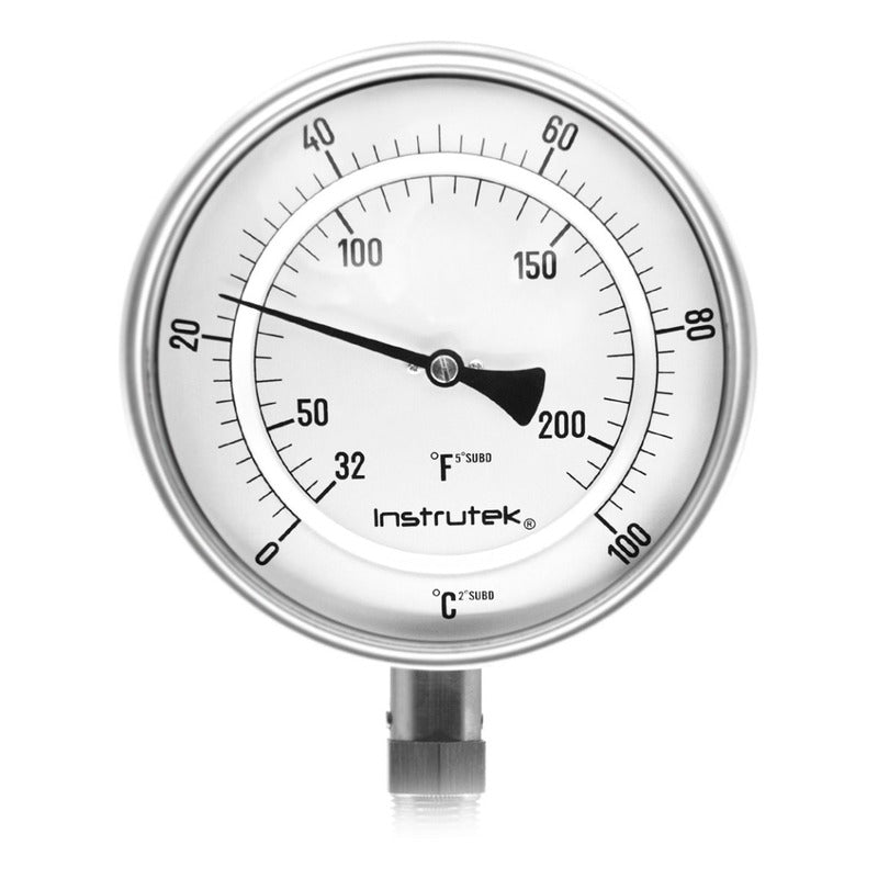 Oven Thermometer 6 PLG ​​0 A 100°c Stem 9 Thread 1/2 Npt