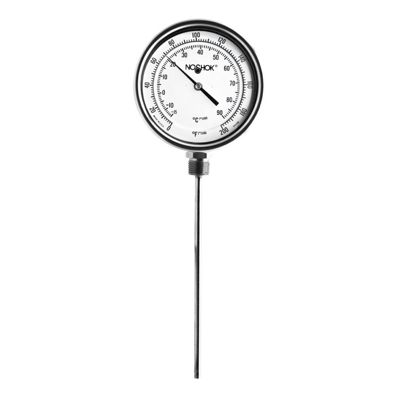 Oven Thermometer 5 PLG 0 A 200°f Stem 15, 1/2 Npt Thread