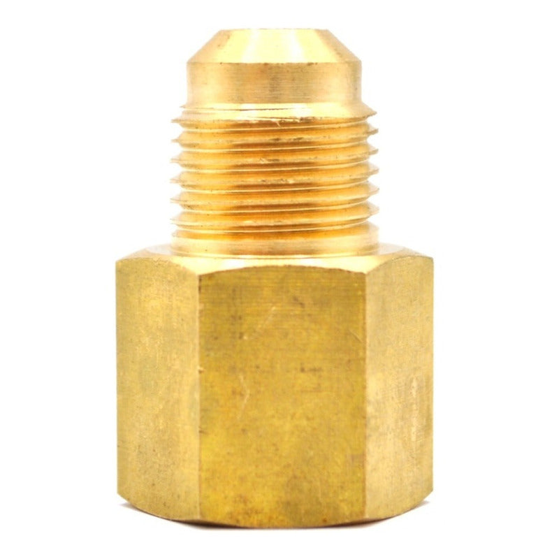 Conector Hembra En Latón 3/8  Npt X 3/8  Flare 5 Pz